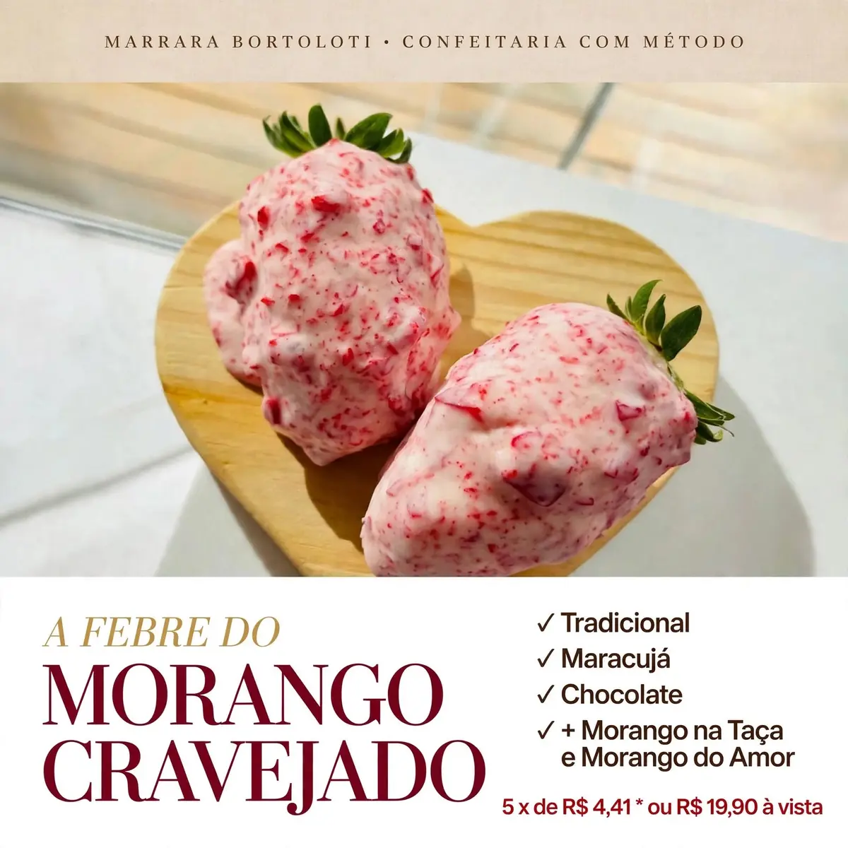 A Febre do Morango Cravejado